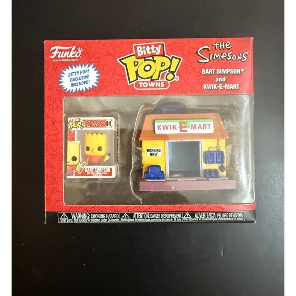 Bart Simpson and Kwik-E-Mart Funko Bitty POP! Town: The Simpsons - Picture 2 of 9